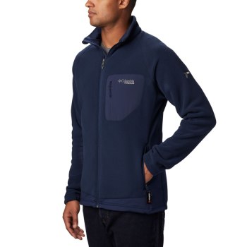 Columbia Titan Pass 2.0 II Fleece, Chamarras Azul Marino Para Hombre | 126495-AWK